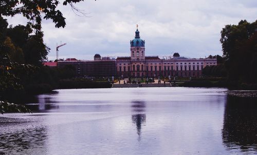 River with buildings in background