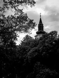 Low angle view of church