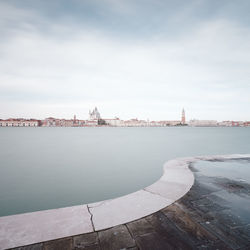 View of city at waterfront