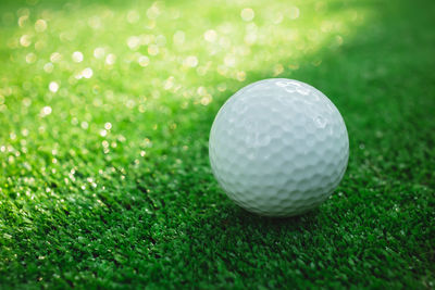 Close-up of ball on table