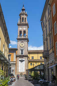  beautiful bell tower in parma