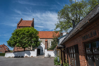 Sankt jørgensbjerg church in roskilde, denmark