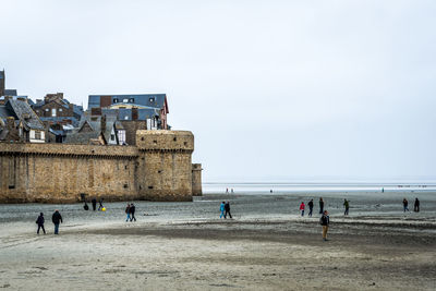 Mont saint-michel against sky