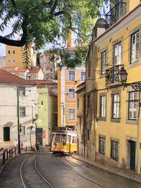 Street amidst buildings in city