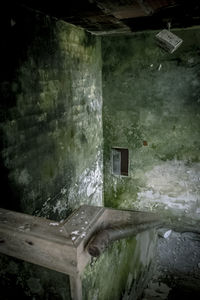 View of abandoned building