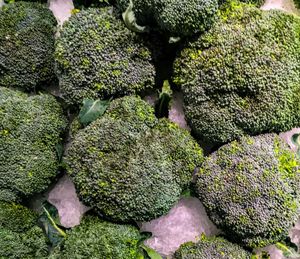 Full frame shot of vegetables at market