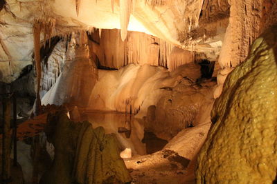 Panoramic view of cave