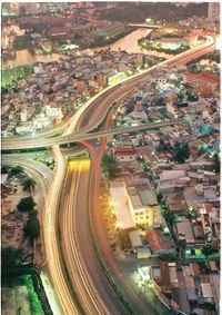 Aerial view of city