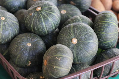 Full frame shot of pumpkins