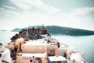 Santorini vantage point. 