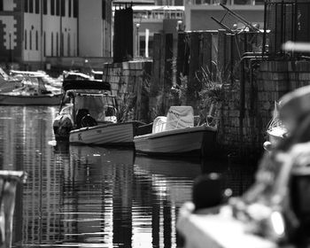 Chairs in city