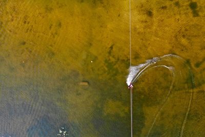 Close-up of water spraying from fountain