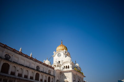 View of details of architecture inside golden temple - harmandir sahib in amritsar, punjab, india