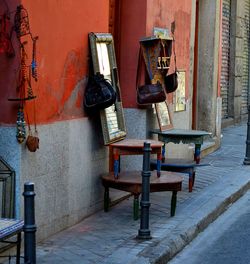 Chairs in room