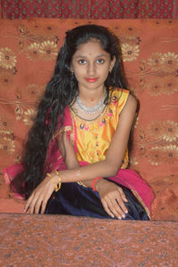 Traditional dressing indin girl