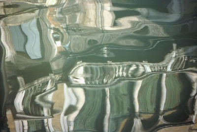 Full frame shot of painted glass