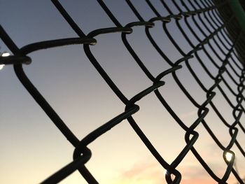 Full frame shot of chainlink fence