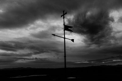 Low angle view of cloudy sky