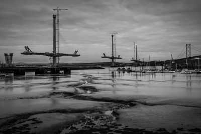 Reflection of clouds in water