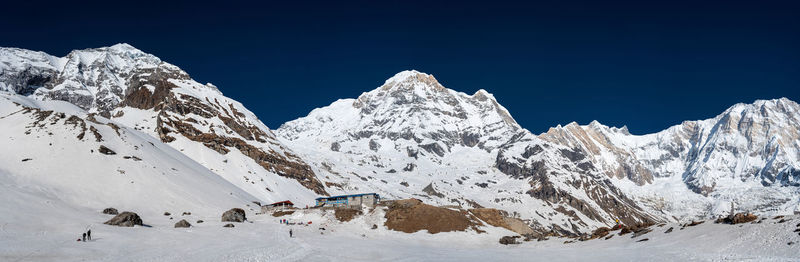 Annapurna base camp panorama