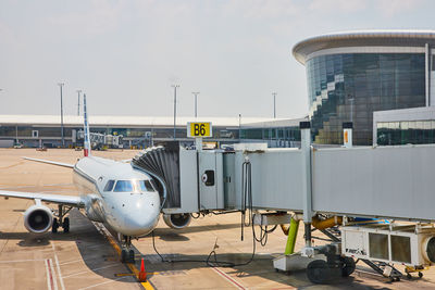 Airplane on airport