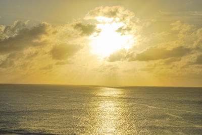 Sunset at fernando de noronha, brazil