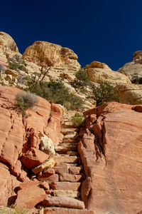 Rock formations, red rock canyon, nevada 