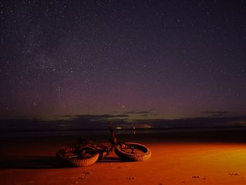 Winter aurora on the west beach, lossiemouth