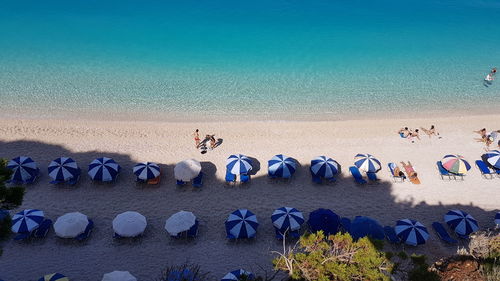 Group of people on beach