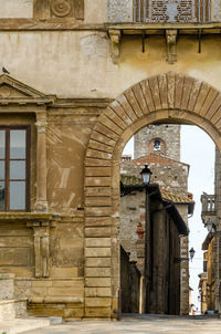 Low angle view of old building