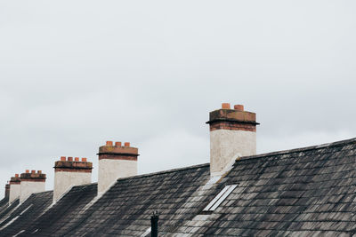 Roof against sky