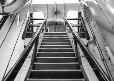 Low angle view of staircase