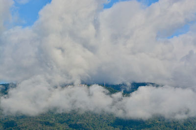 Scenic view of clouds against sky