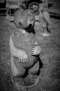 Close-up of statue