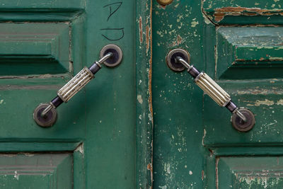 Full frame shot of closed door