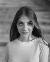 Portrait of a beautiful young woman