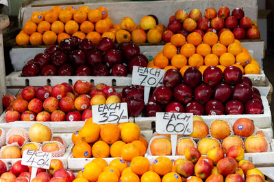 Fruits for sale at market