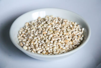 Close-up of pasta in bowl