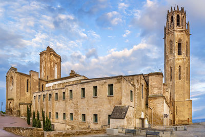 Cathedral of st. mary of la seu vella is the former cathedral church in lleida, catalonia, spain