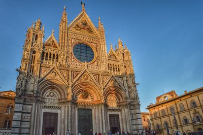 Low angle view of cathedral against sky