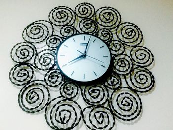 Clock on wall