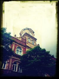 Low angle view of building against sky