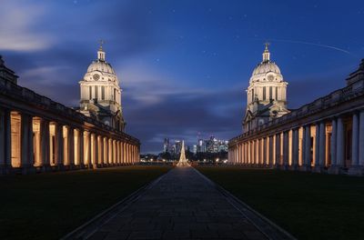 Greenwich in the night