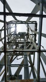 Low angle view of built structure against sky