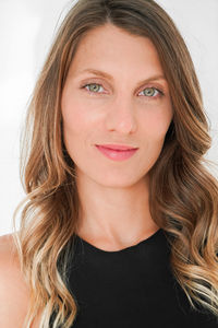 Portrait of professional confident woman on white background