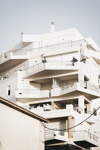 Low angle view of building against sky