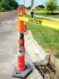 Close-up of road