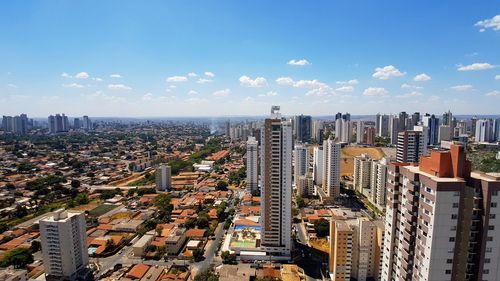 Aerial view of cityscape