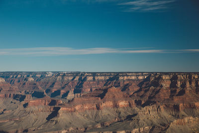 Scenic view of grand canyon national park against sky