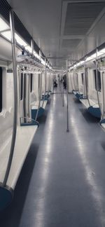 Interior of train